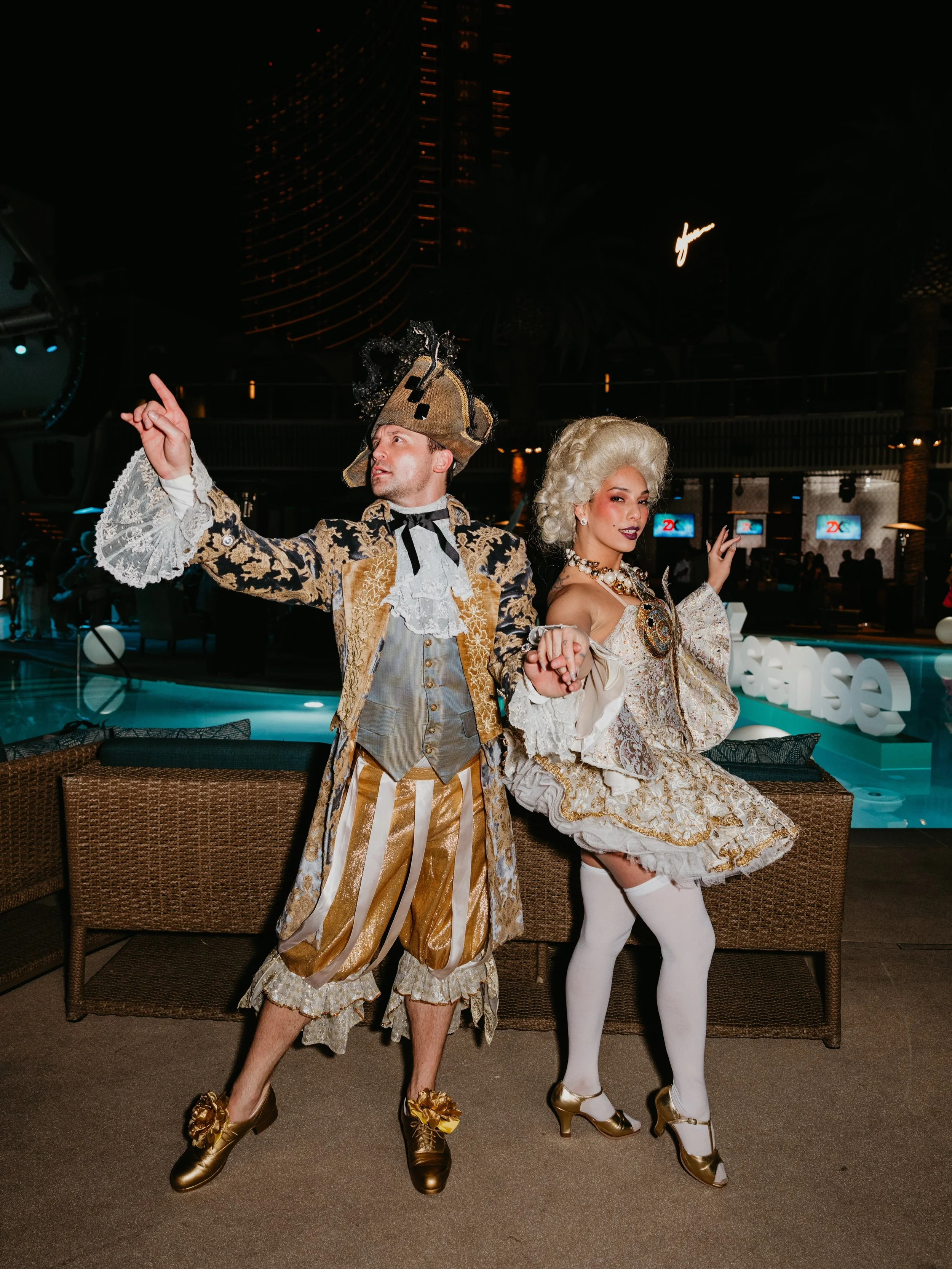 An evening where mystery met elegance 🎭✨

From custom tattoos and glamorous makeup touch-ups to stunning masked models and our interactive mask wall, every detail was designed to immerse guests in the magic of the night.

Creating unforgettable expe