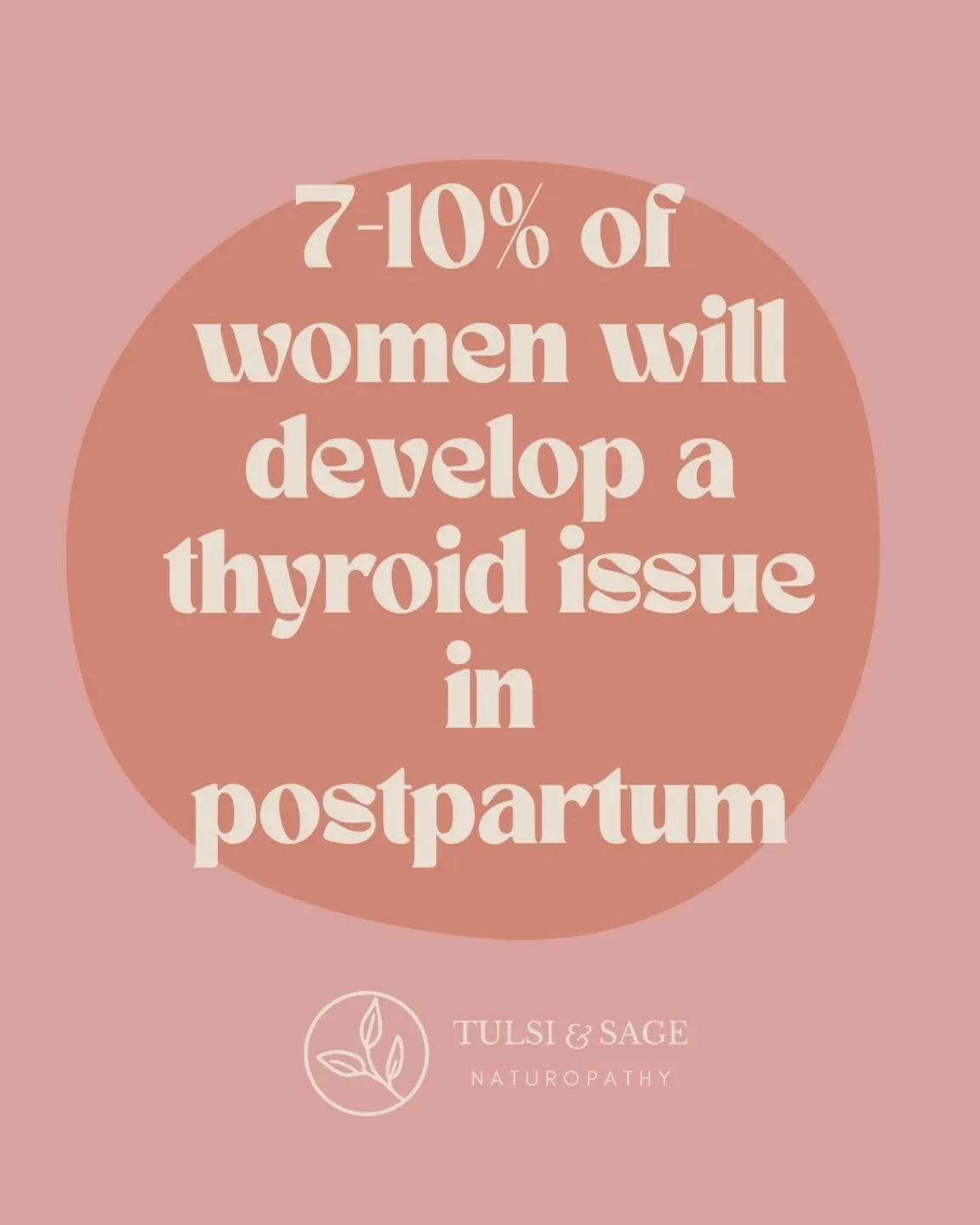 Postpartum thyroiditis is surprisingly common, affecting up to 10% of postpartum women.

Unfortunately, the symptoms can often be dismissed as &quot;normal&quot; postpartum experiences. Common symptoms include anxiety, difficulty sleeping, hair loss,