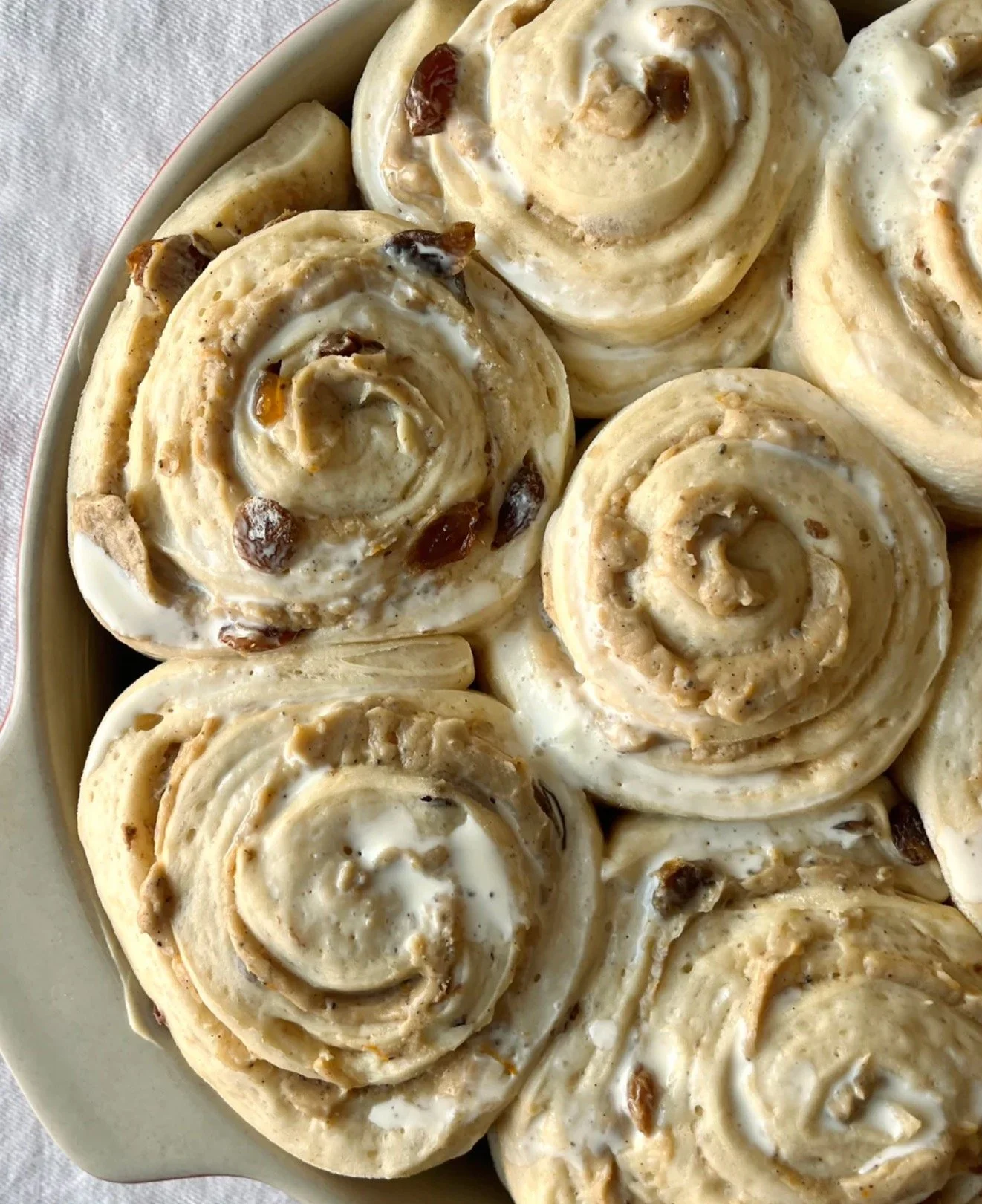Rum Fig Cinnamon Buns