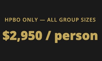 HPBO only pricing