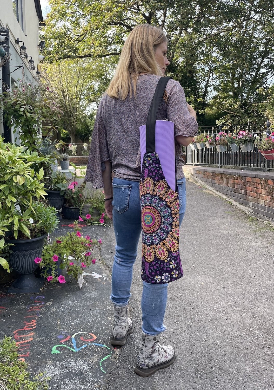 YOGA BAG - Purple - The Eleventh House.jpeg