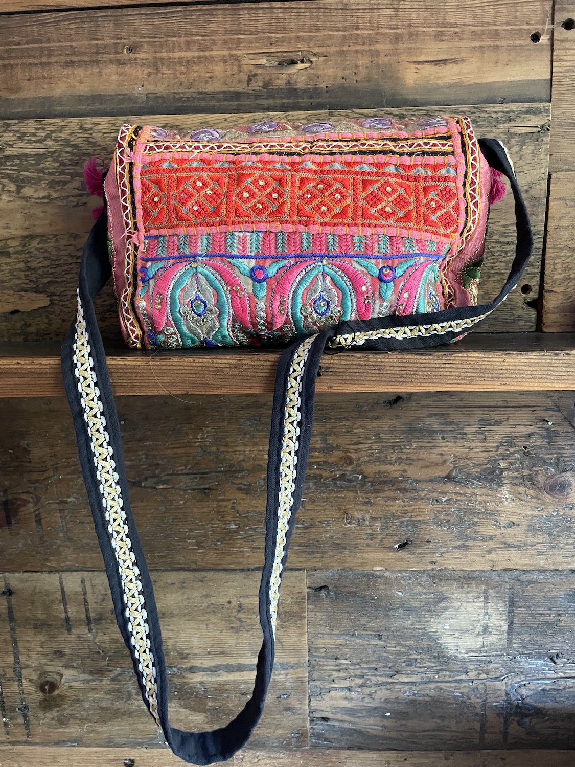 Embroidered shoulder bag - back - The Eleventh House.jpeg