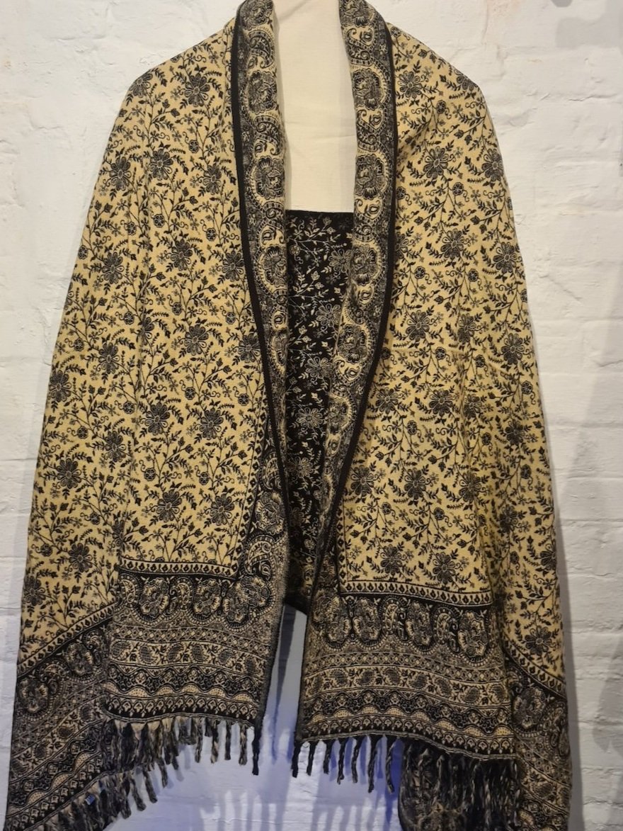 Cream+%26+Black+Wool+Shawl+-+The+Eleventh+House.jpg