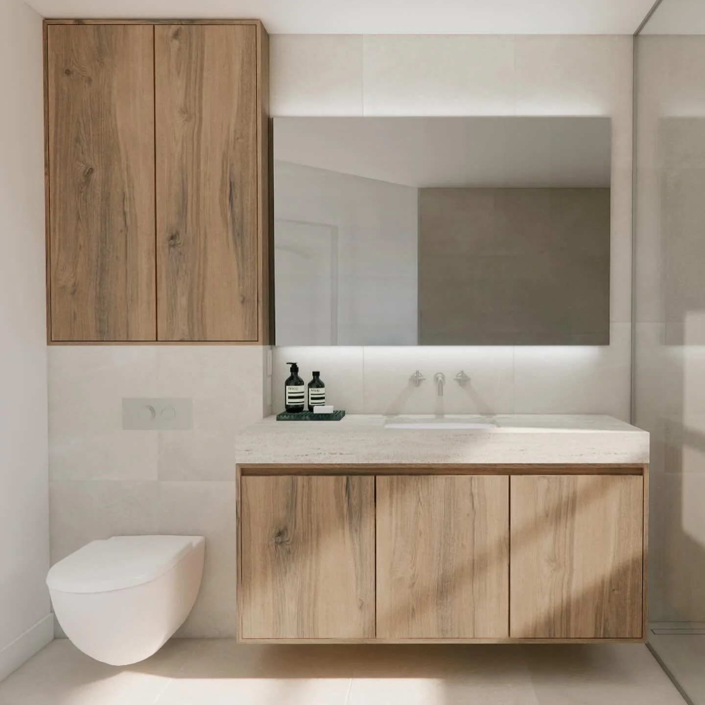 Projet Gallant,

Le chantier est lanc&eacute; ! On vous pr&eacute;sente alors les 3D r&eacute;alis&eacute;s par notre &eacute;quipe pour cette magnifique salle de bain en devenir. 

🛁
