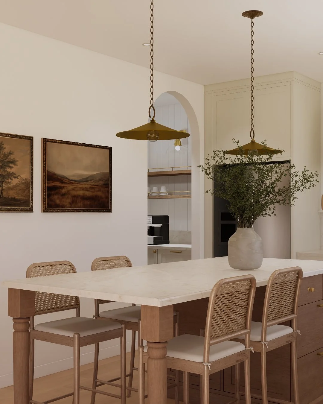 Projet Beaulieu St Pierre,

Voici les rendus 3D tout juste finalis&eacute;s pour nos clients. Ce f&ucirc;t un coup de coeur instantan&eacute;. Bien &agrave; leur image, ils d&eacute;sirent construire une cuisine conviviale toute en &eacute;l&eacute;g