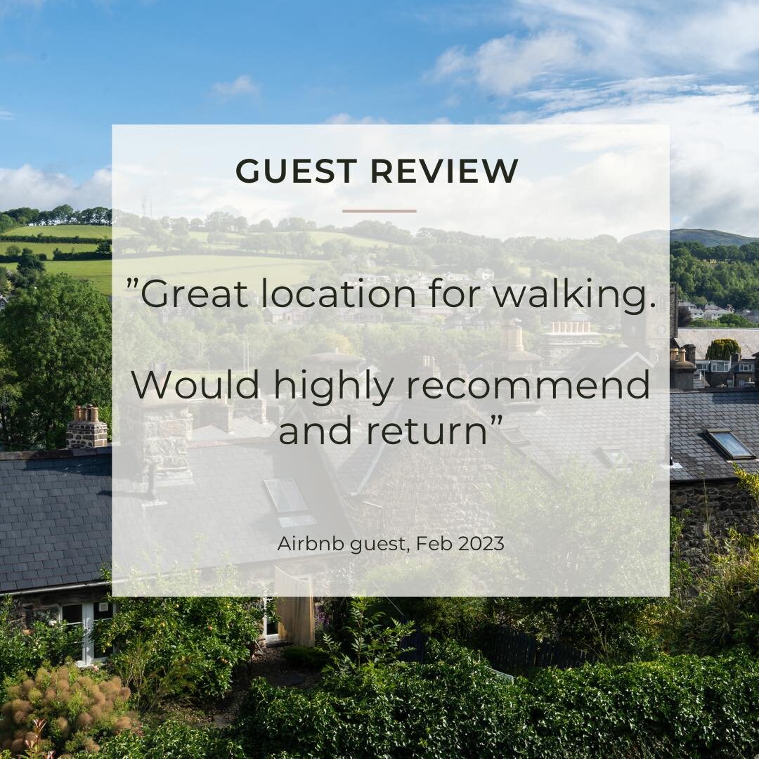 Check out this amazing review from one of our recent guests and start dreaming about your own escape with us:

&ldquo;Great location for a weeks walking. Plenty of places to eat in town within walking distance. Host communication was very good. Highl
