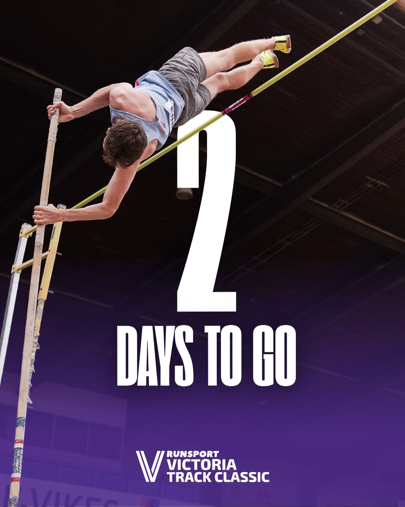 2 days to go&hellip;

Get your tickets now to support local athletes as they chase new personal bests at the RunSport Victoria Track Classic. (Link in bio)

📆 Friday, June 12
📍 Centennial Stadium
🕓 Gates open at 4PM

#VictoriaTrackClassic #VTC #tr
