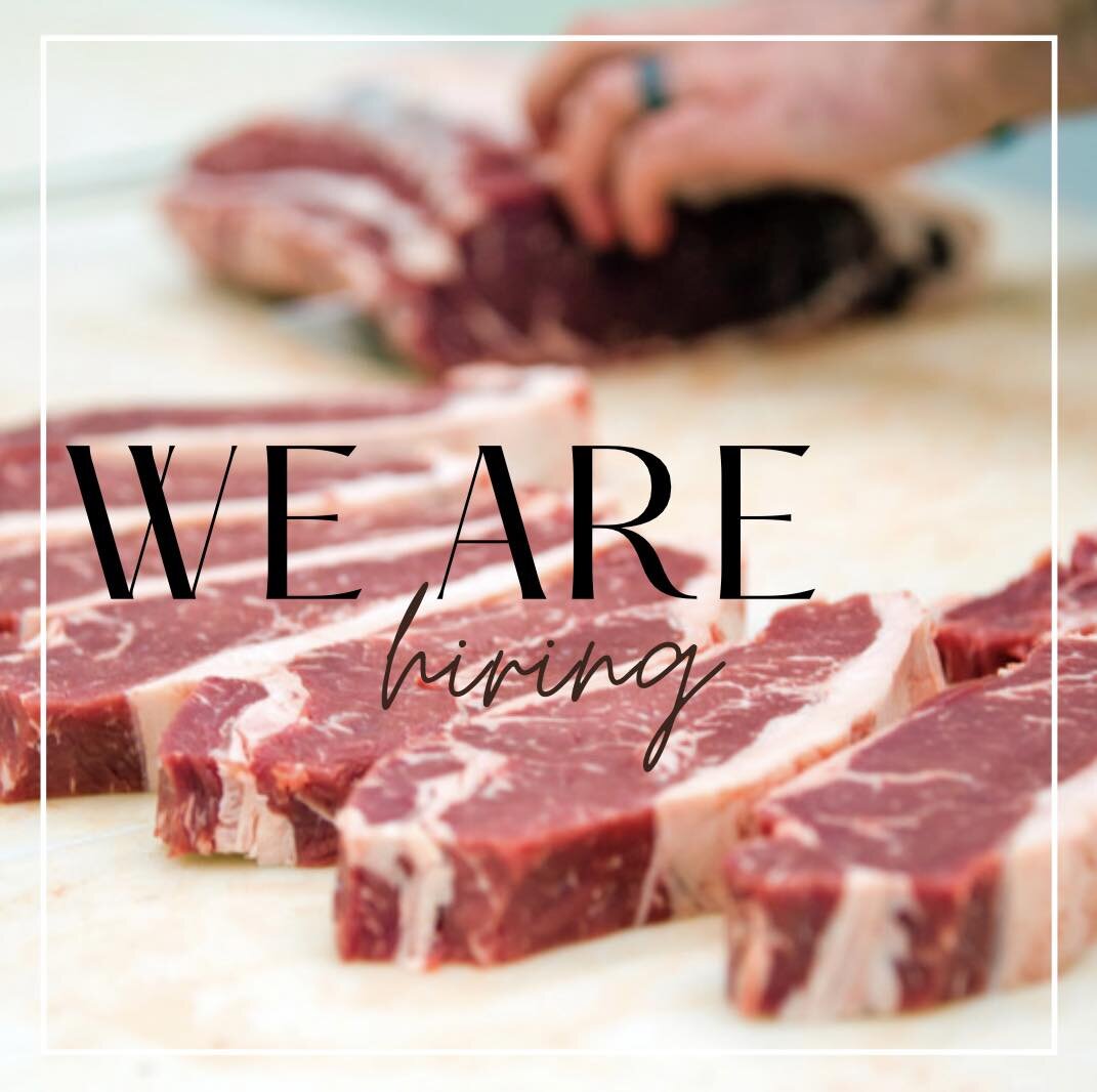Are you a foodie who loves a fast-paced environment? We are looking for a full-time customer service representative! Please apply in store with a resum&eacute;.✔️
&bull;
#hiring #penticton #customerservice #tonys #tonysmeats #butcher #butchershop #jo