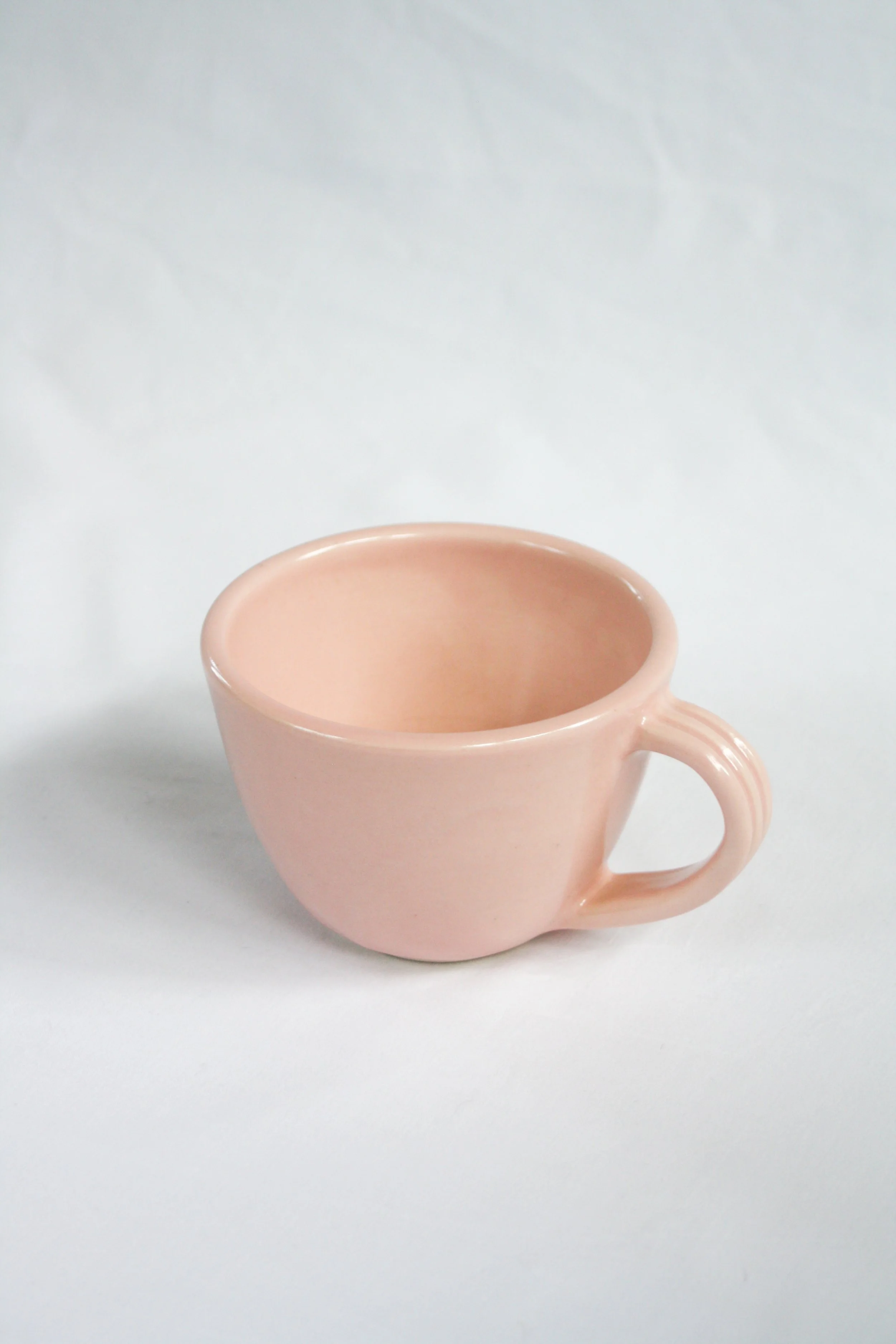 Teacup Mug Seashell Pink