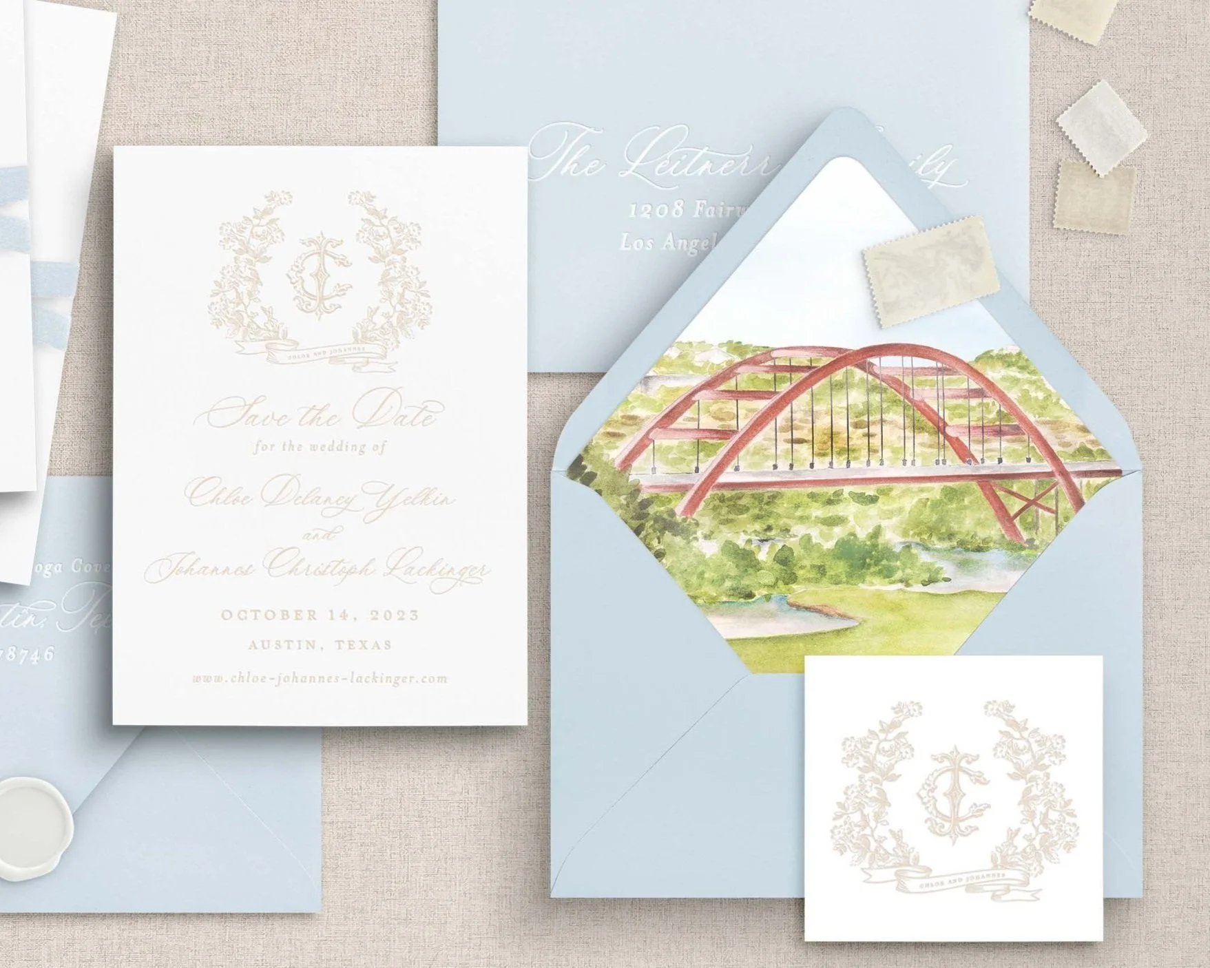 Painted and Designed for Mariée Ami