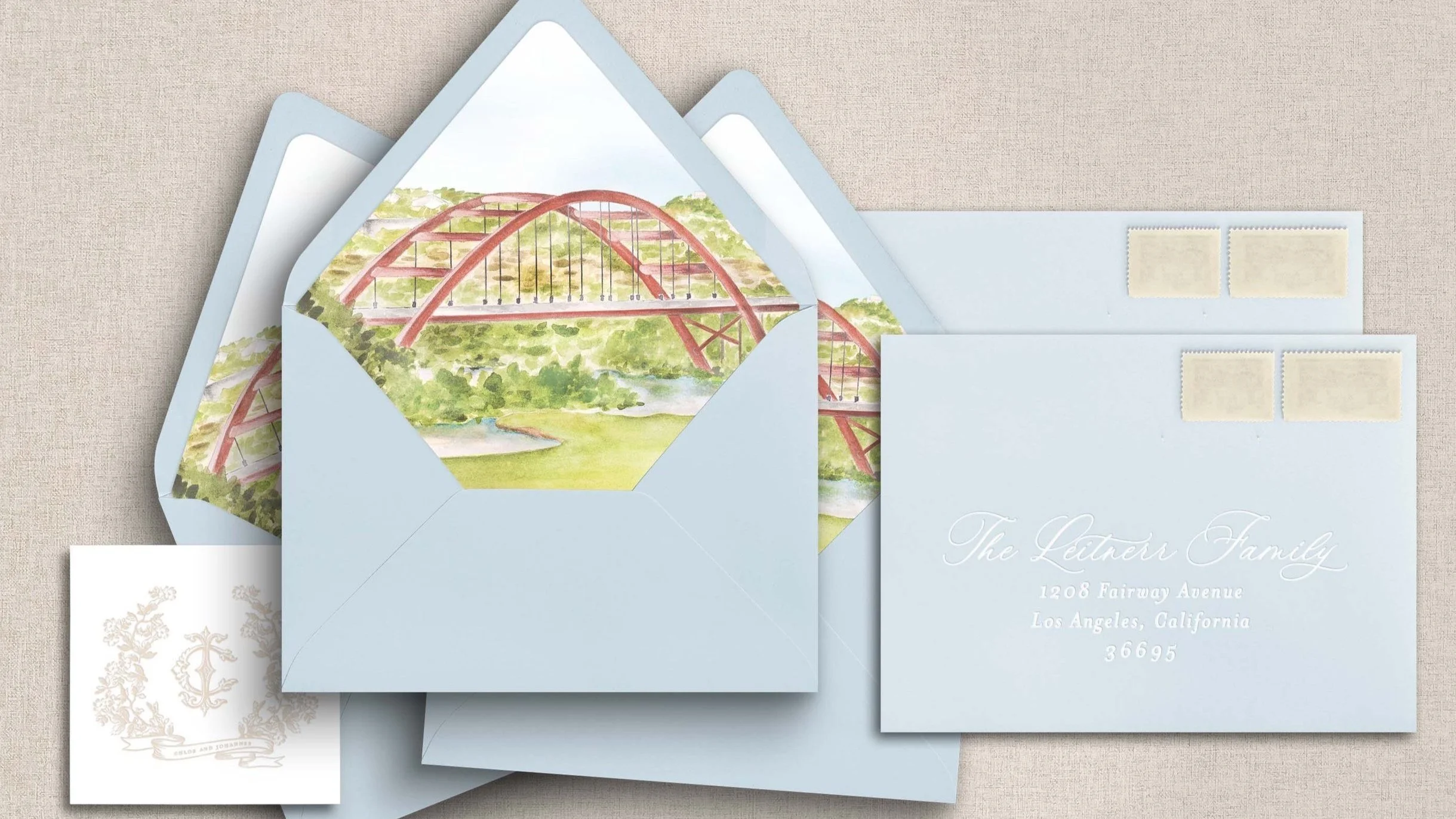 Painted and Designed for Mariée Ami