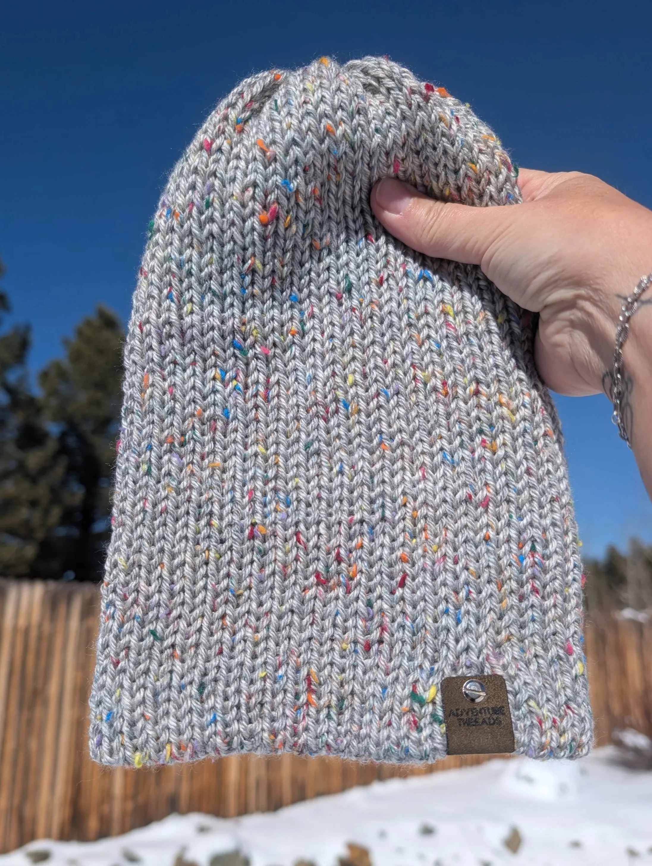 The FLG- Light Grey Speckles