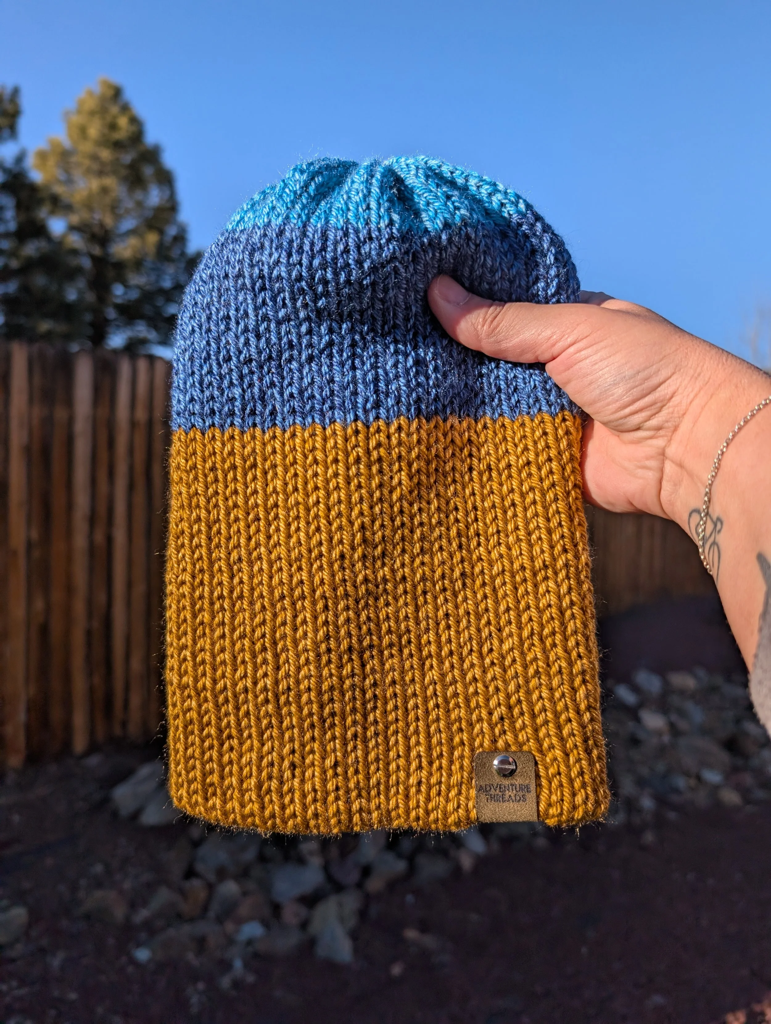 The FLG- Yellow & Blue