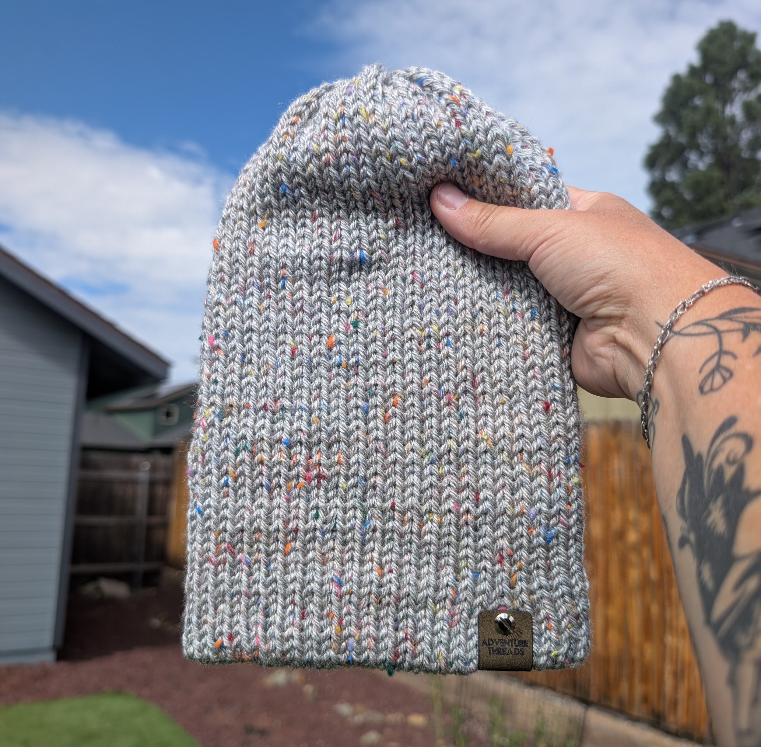 The FLG- Light Grey Speckles