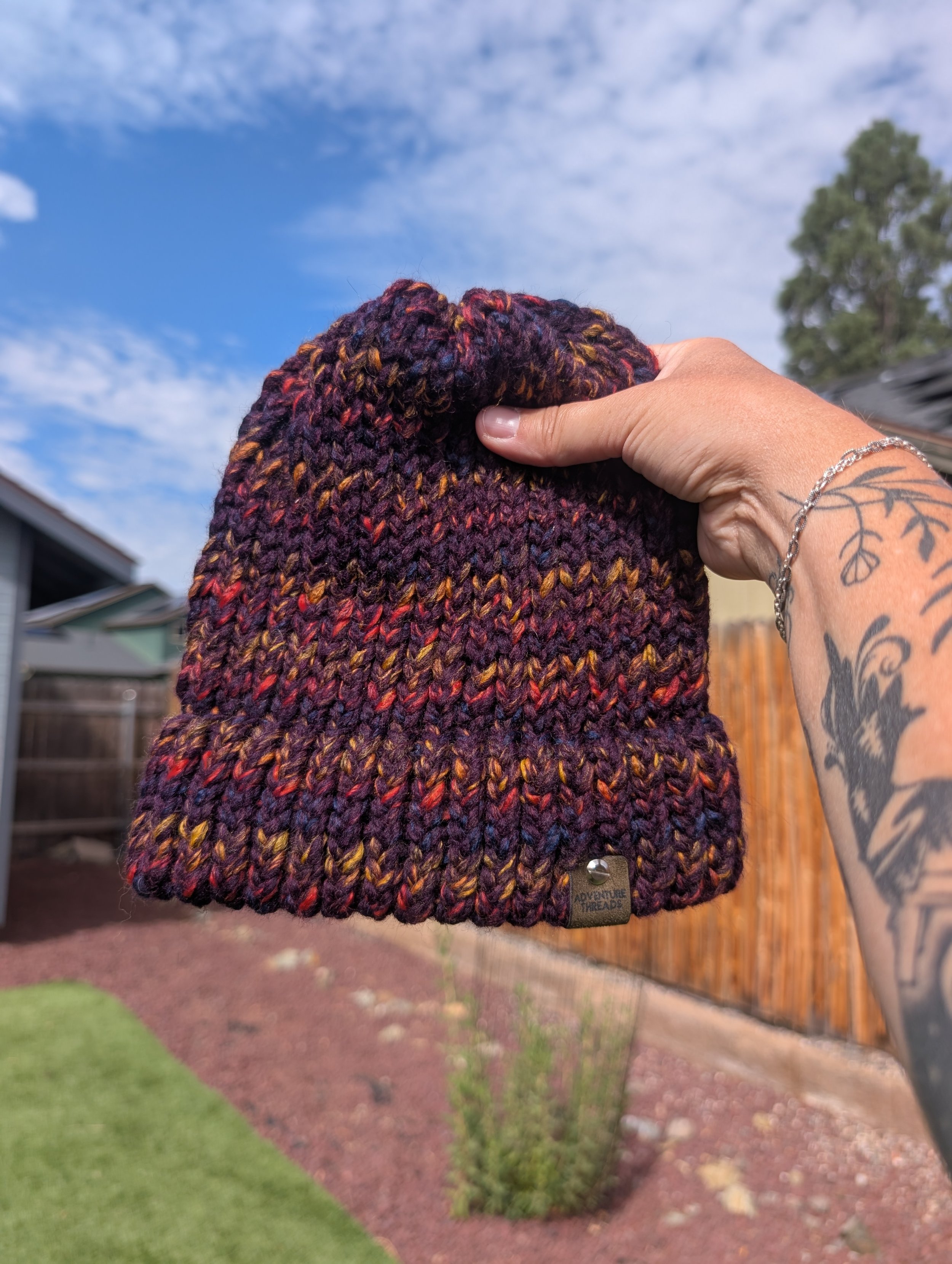 The Faux-Multicolor Purple