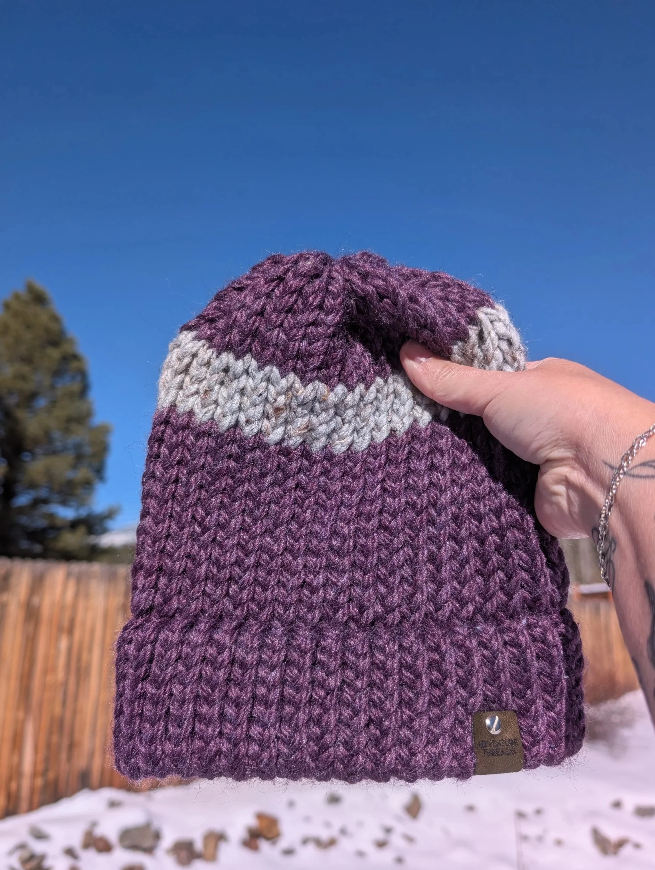 The Faux- Whimsy Purple