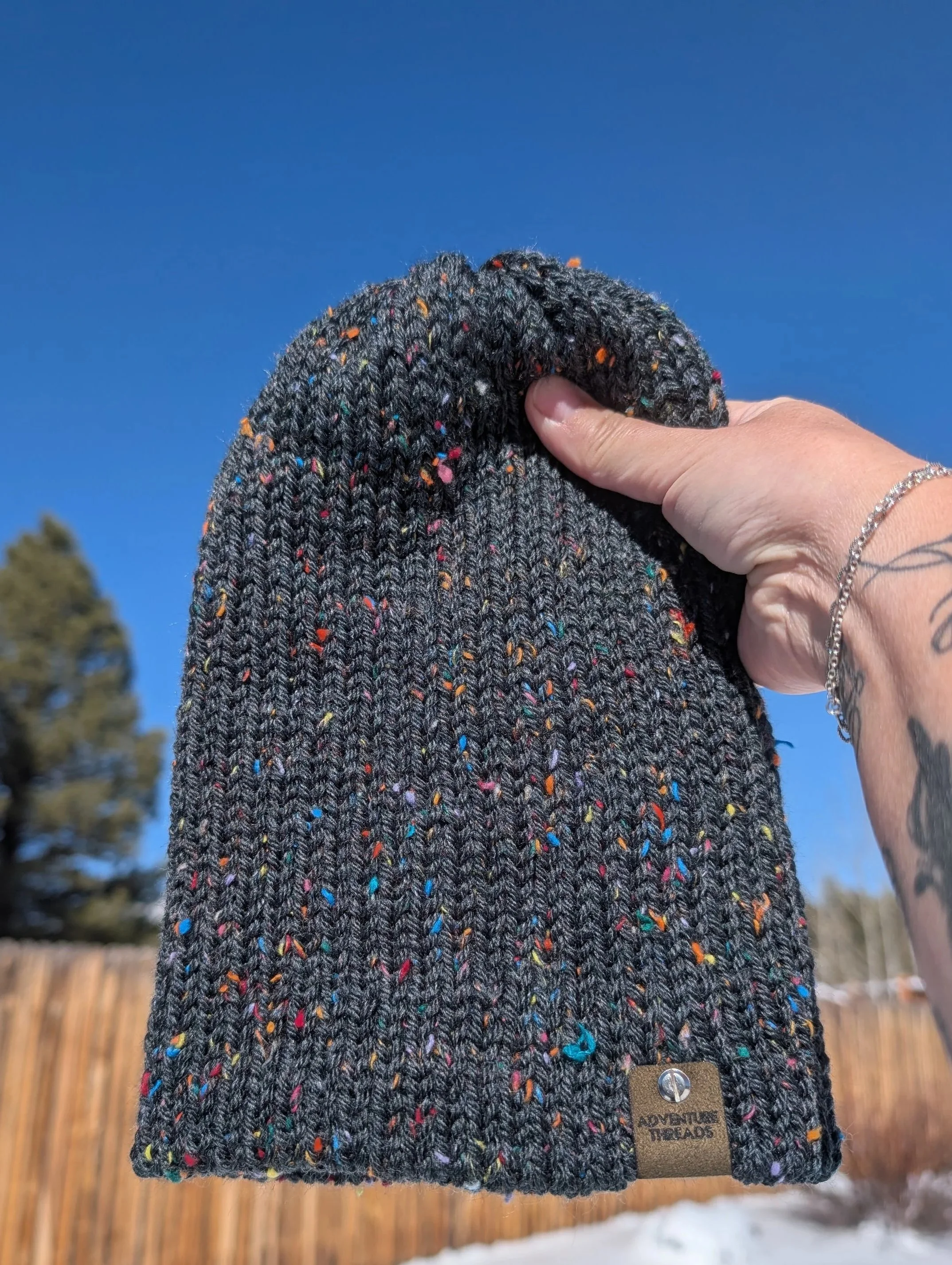 The FLG- Dark Grey Speckles