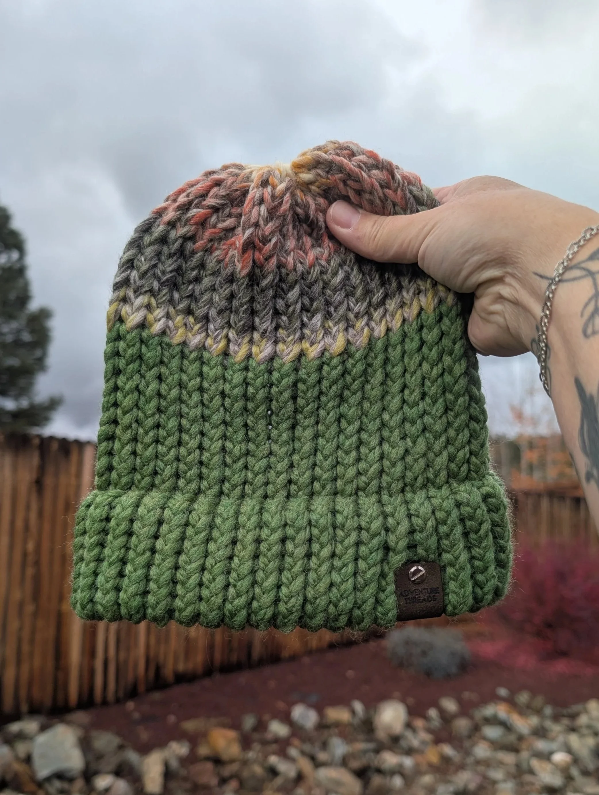 The Faux- Green Multicolor