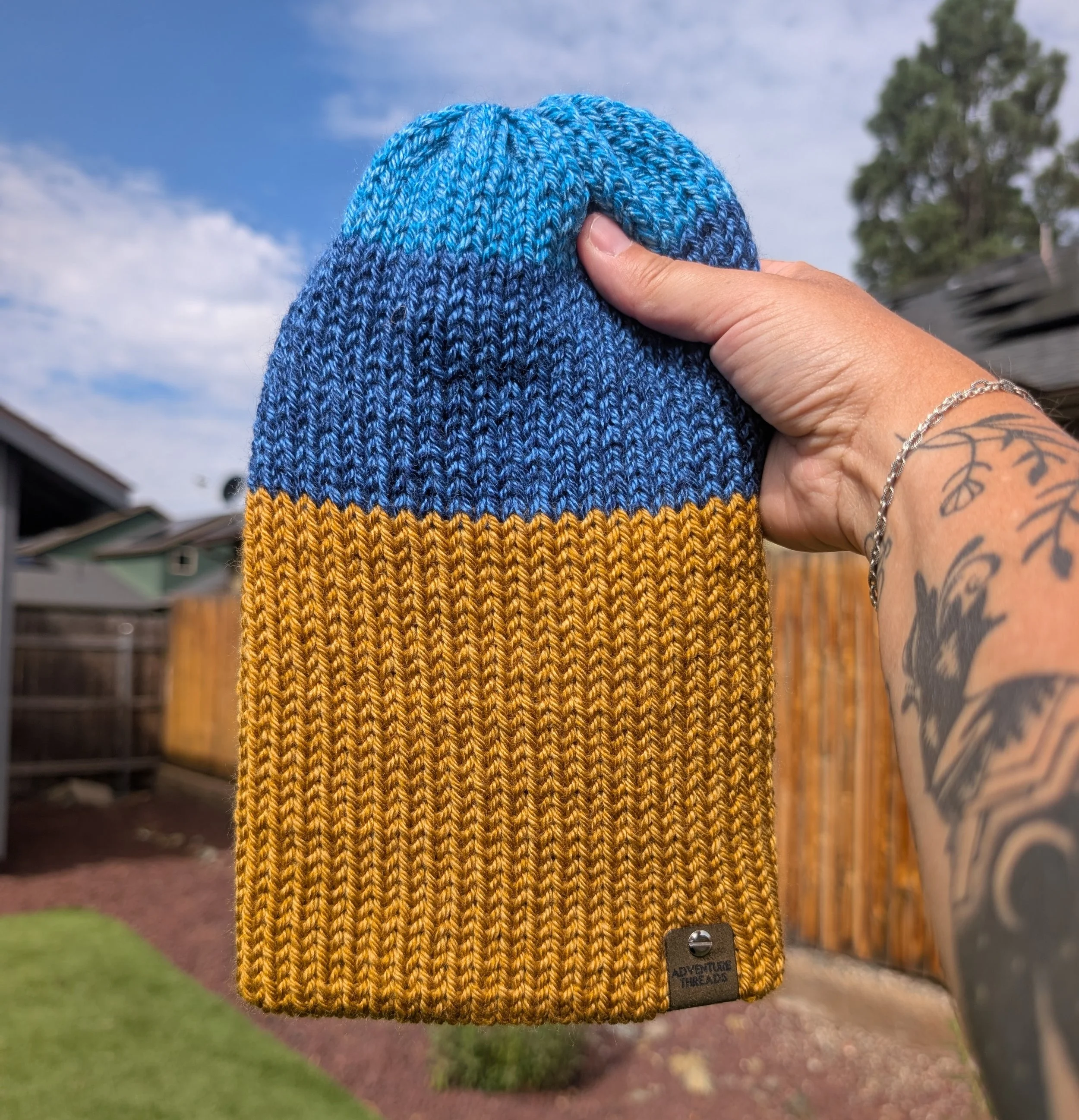 The FLG- Yellow & Blue