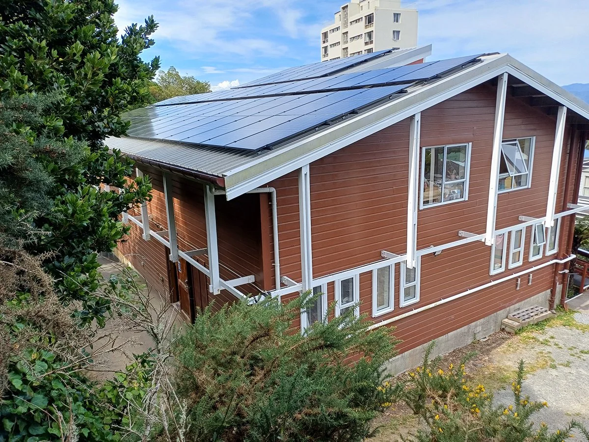 Our new solar panels.