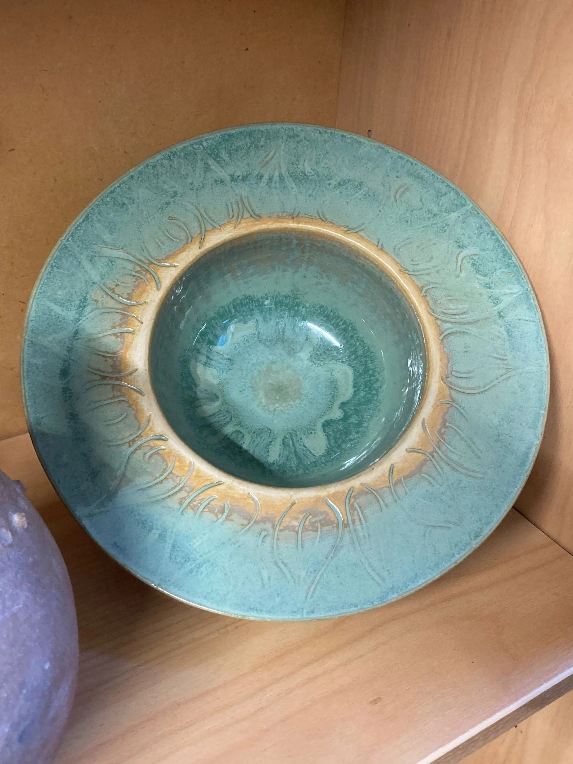 “Emerald Sun” by Mal Sole (Ceramicus 2025 acquisition)