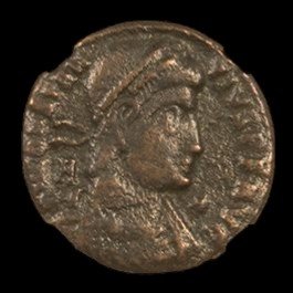 Vetranio — AE2/3 of a Reluctant Ruler Struck in the Name of Power (AD 350)