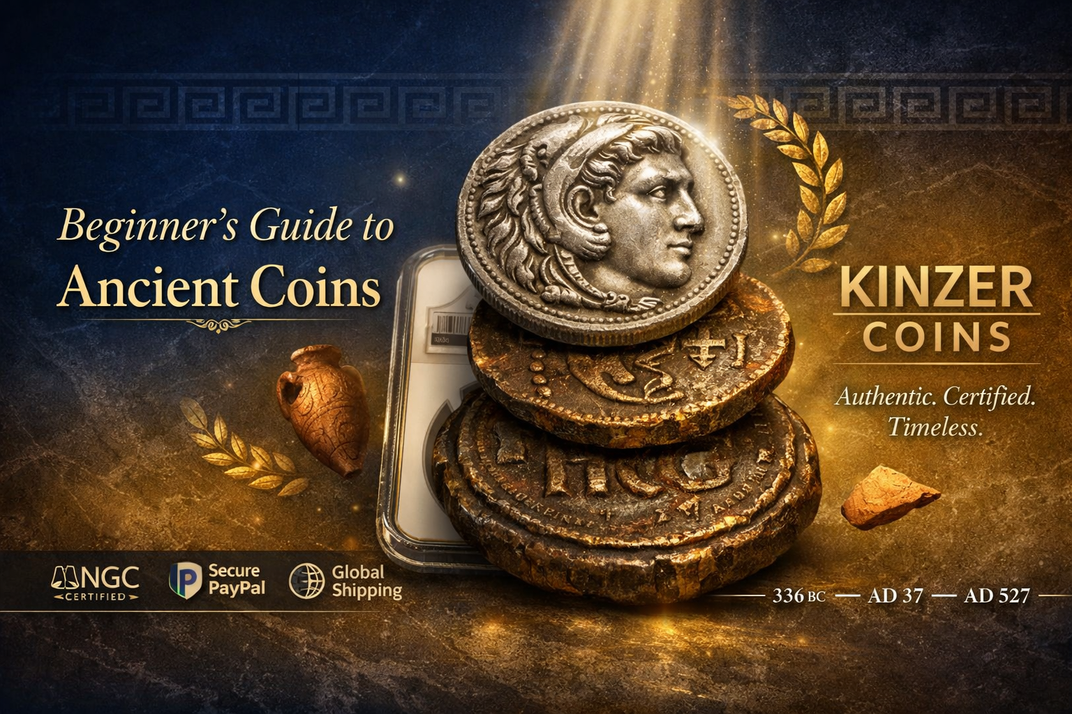 Beginner's Guide to Collecting Ancient Coins: Platforms, Resources, Dealers &amp; Getting Started with Kinzer Coins