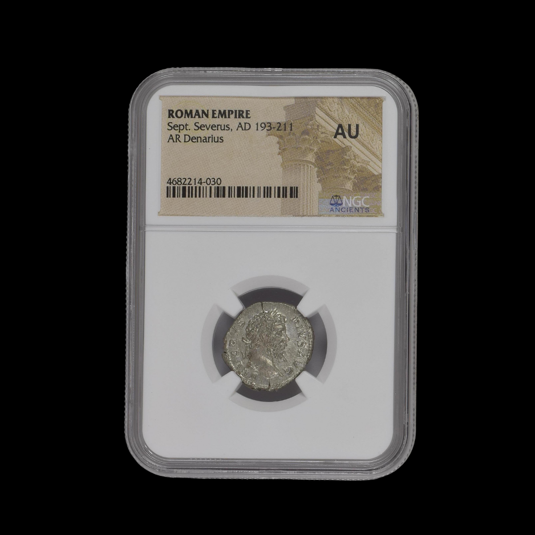 Silver Denarius of Septimius Severus (about 1,800 years ago) - Higher Grade
