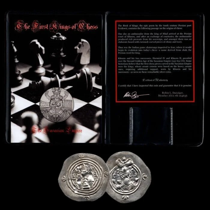 The First Kings of Chess — Silver of the Sasanian Shahs