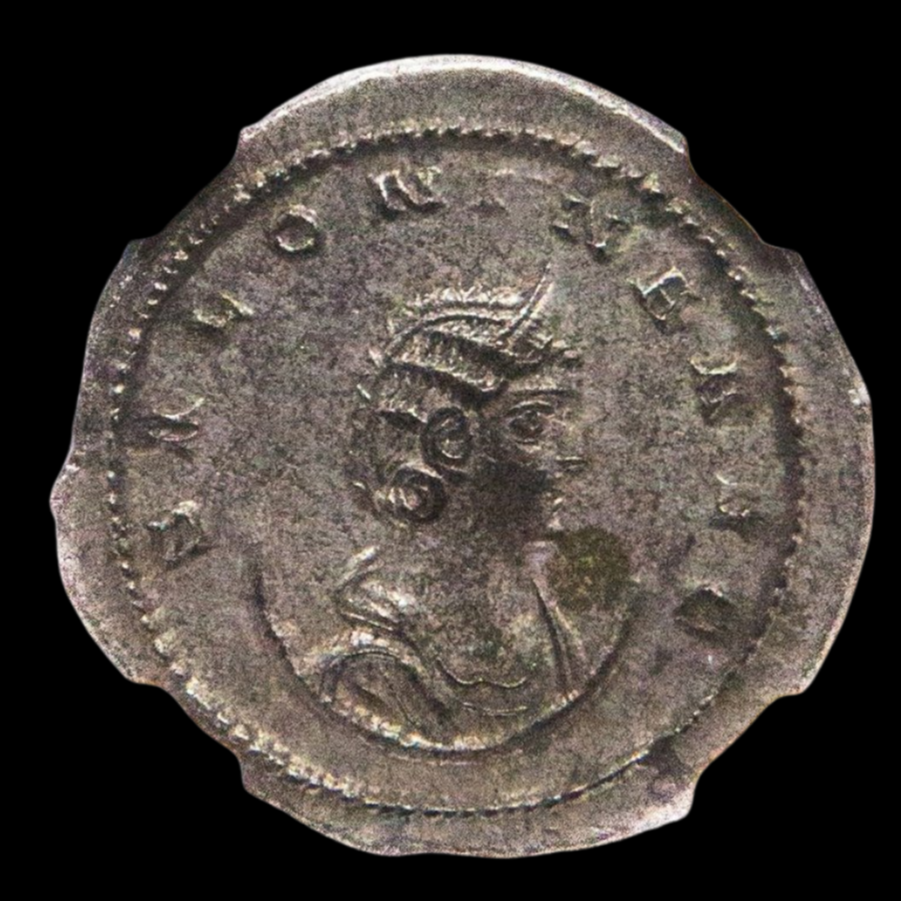 Roman Silver Antoninianus of Salonina (about 1,765-1,772 years ago)