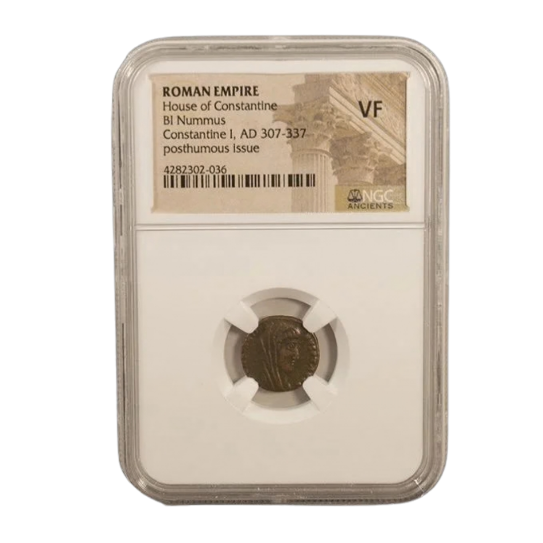 Constantine the Great AE4 — “Manus Dei” Commemorative Issue (AD 337–340)