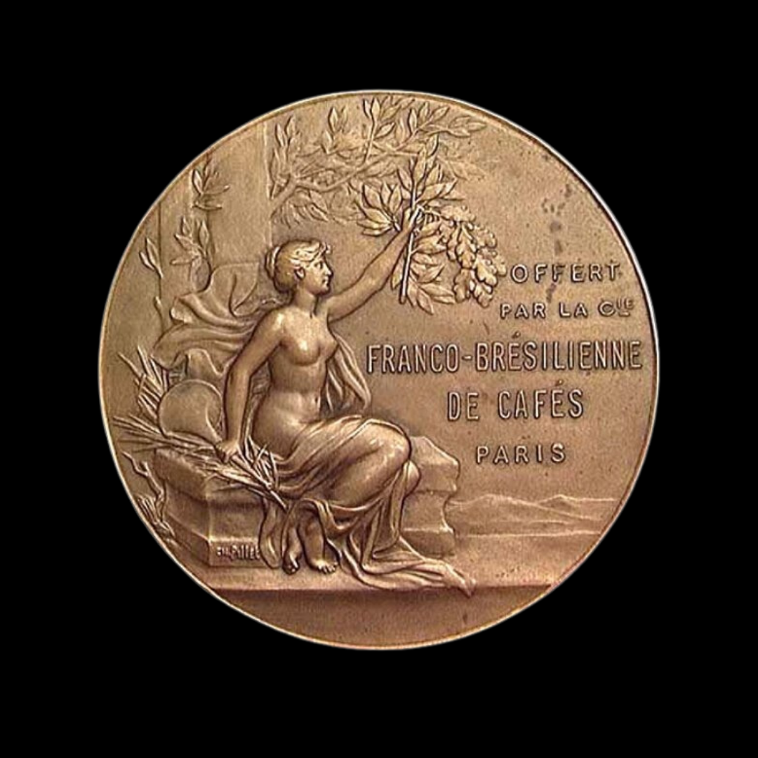 BRASIL, 1925. Large 68 mm. Medal by Ch. Pillet.png