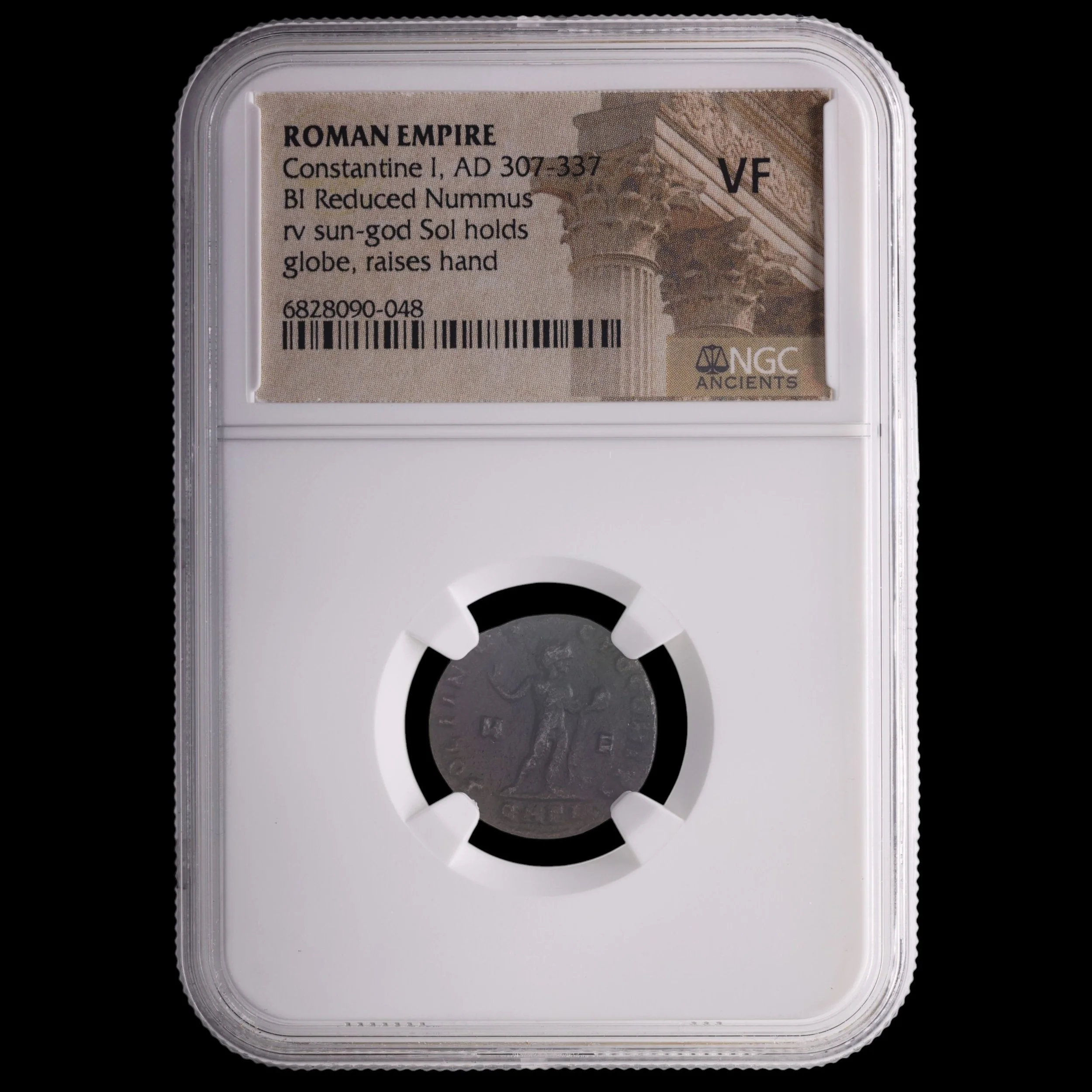 Constantine the Great Bronze — Sol Invictus Reverse (Early 4th Century AD)