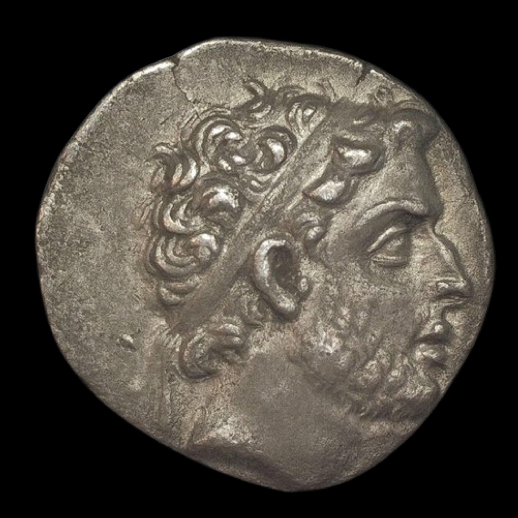 Macedonian Silver Drachm (Medium Silver Coin) of King Philip V (about 2205 years ago)