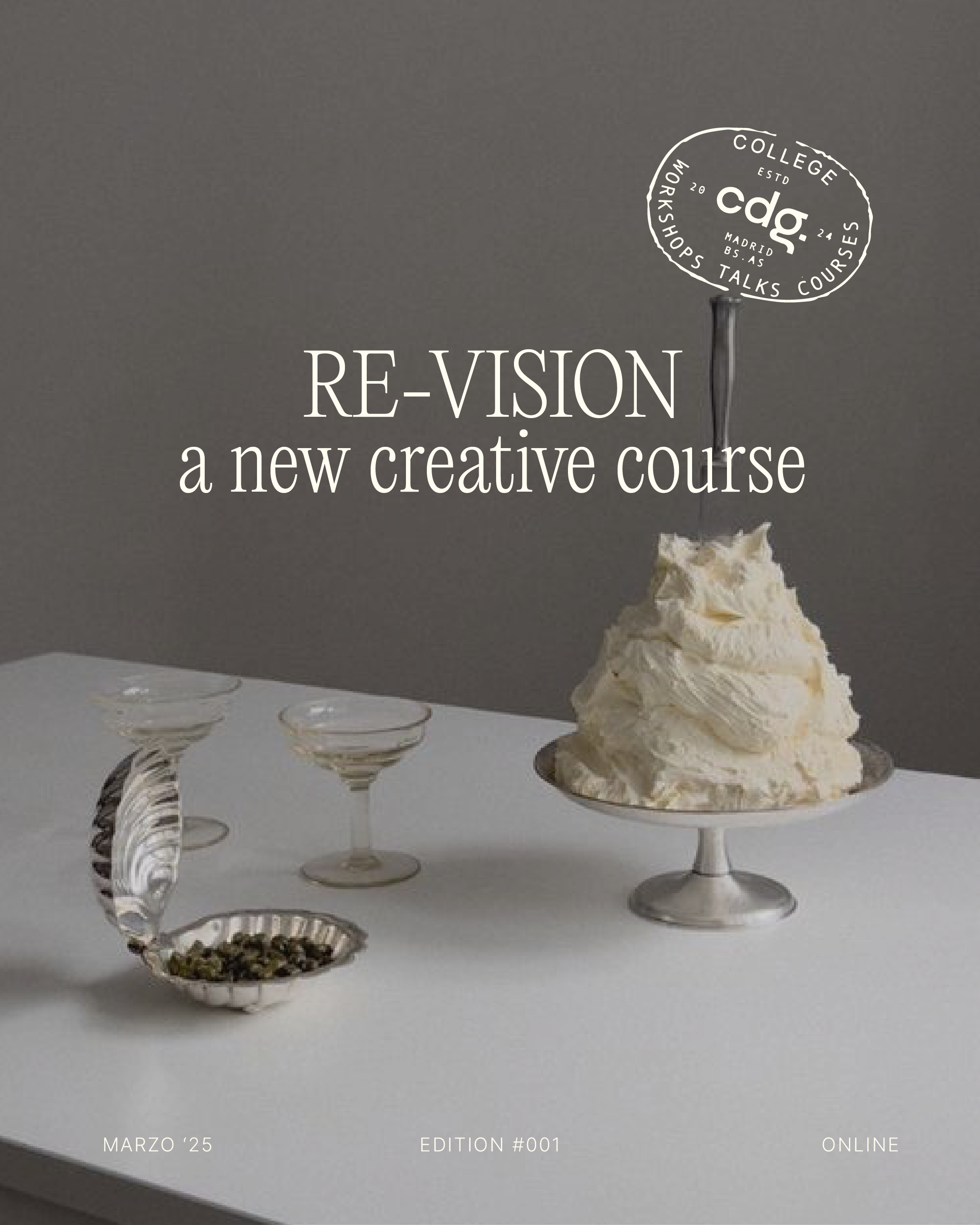 RE-VISIÓN, a new creative course | vol. 001
