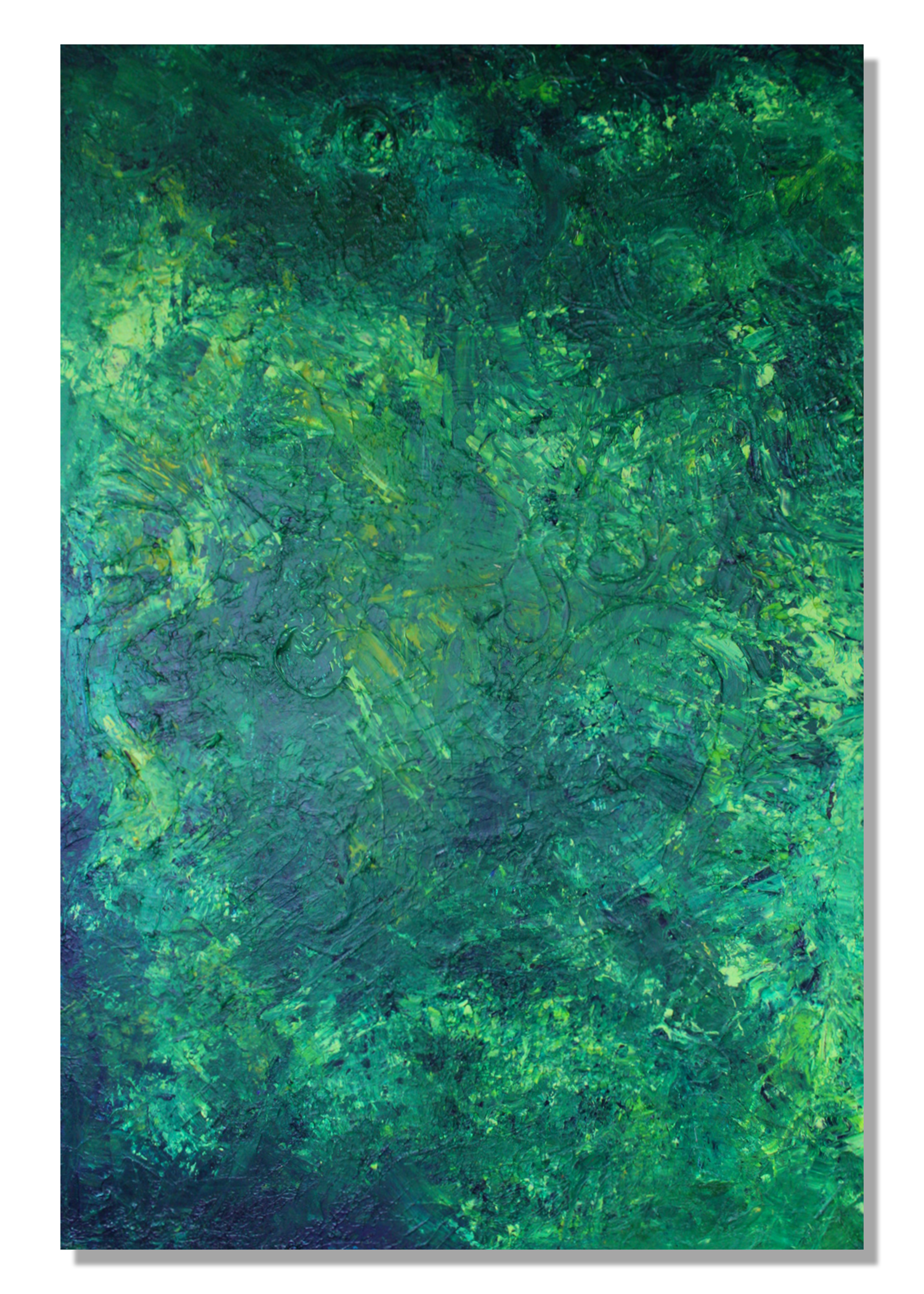 uncertainty (2024) 4'x5' acrylic on canvas