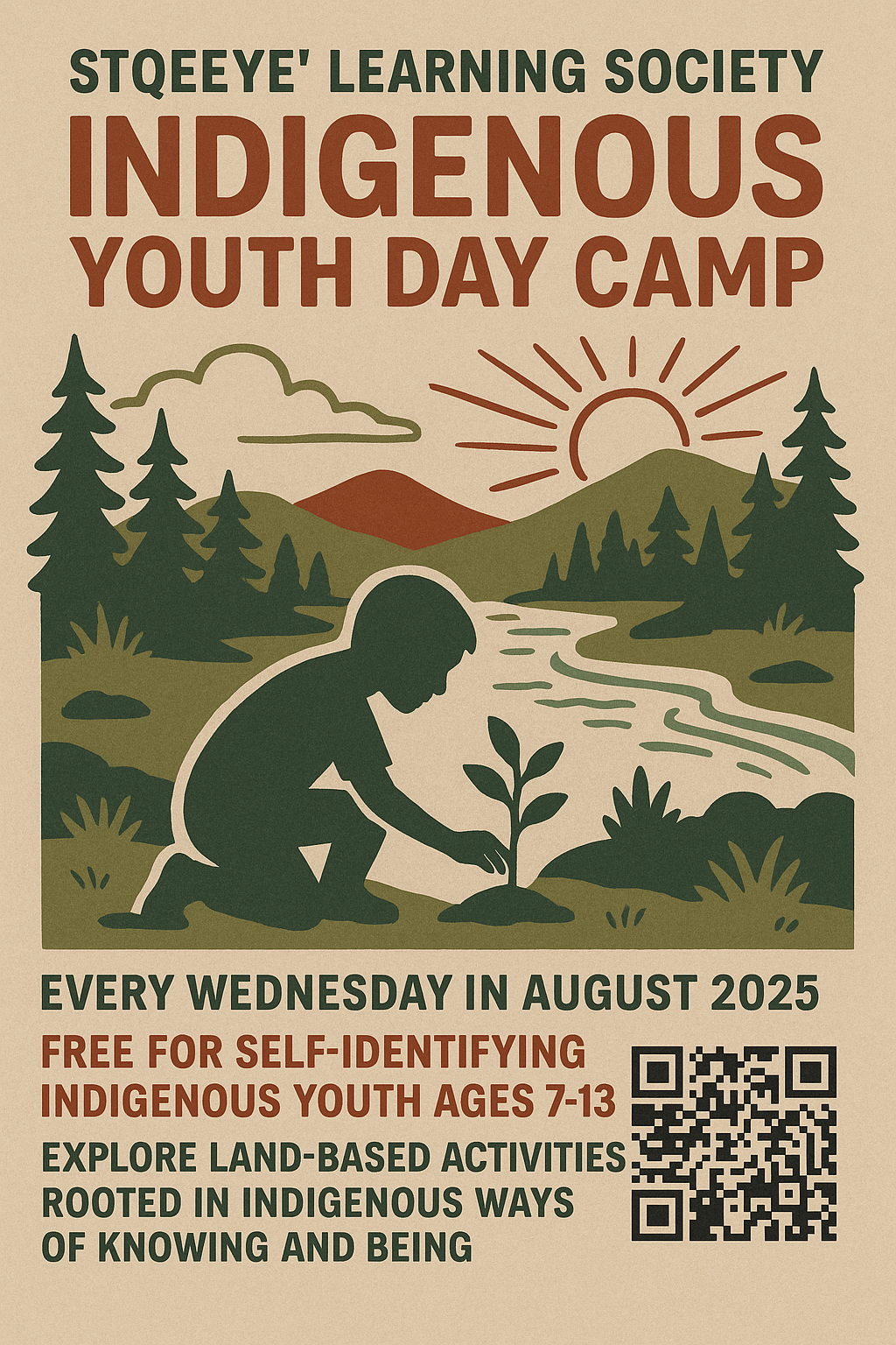 Free Indigenous Youth Day Camp