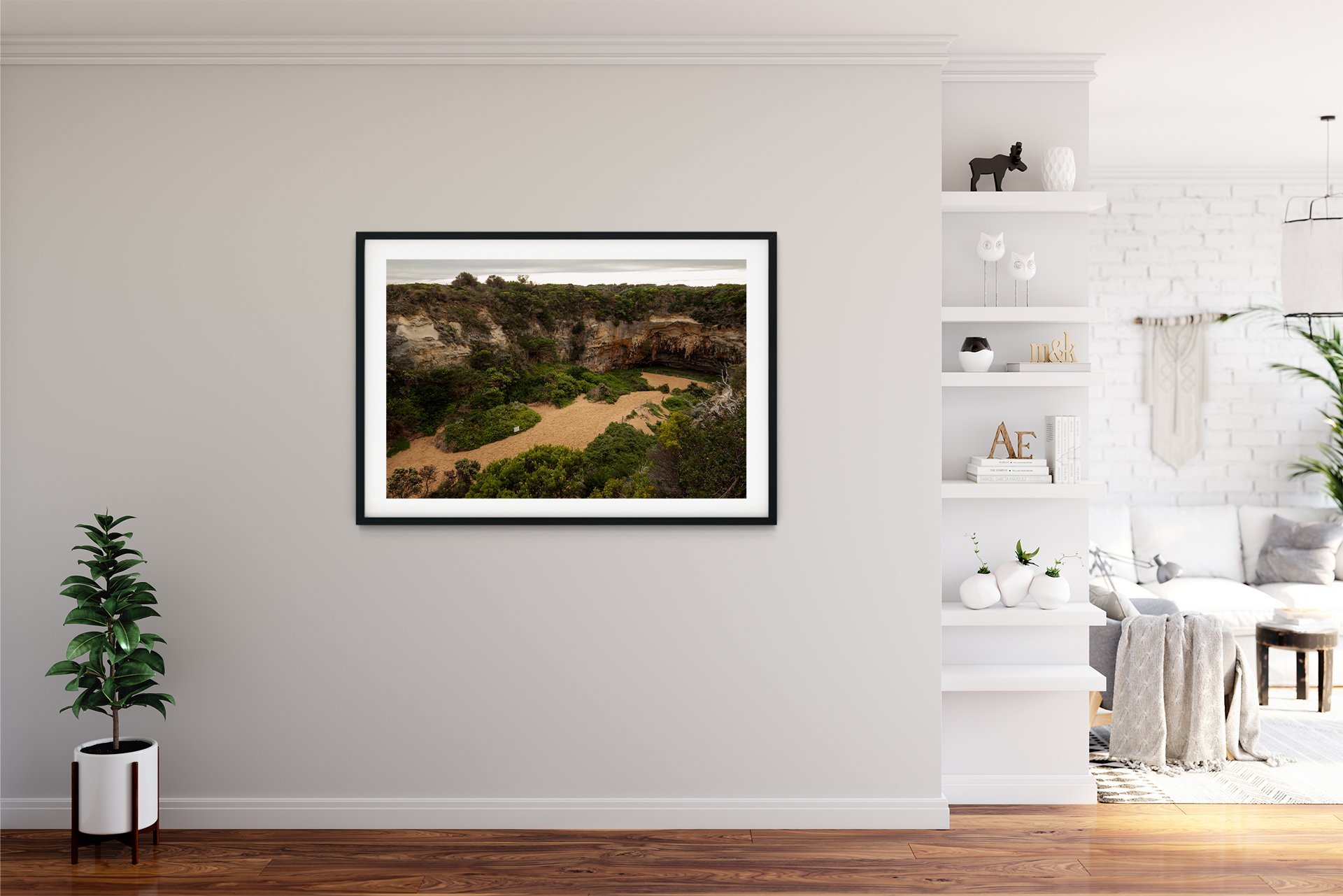 The+Caves+Loch+Ard+Gorge+Framed+In+Hallway.jpg