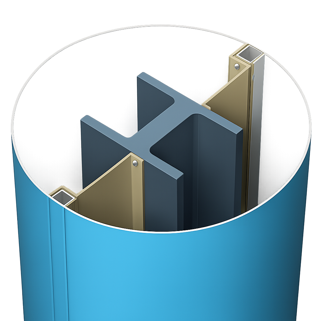 Building Colon Covers PAC-CLAD Metal Column Covers | Covers for Architecture — CK Materials LLC
