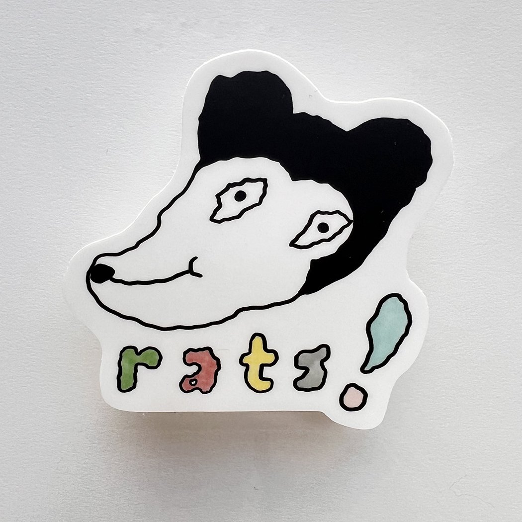 rats! sticker