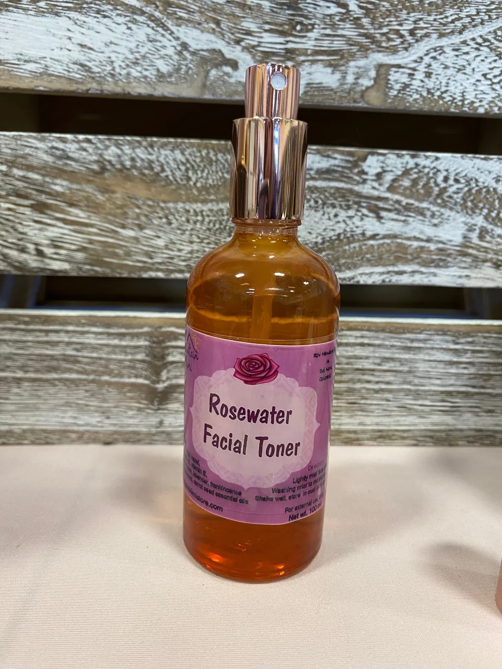 Rosewater Facial Toner — Mountain Mimi