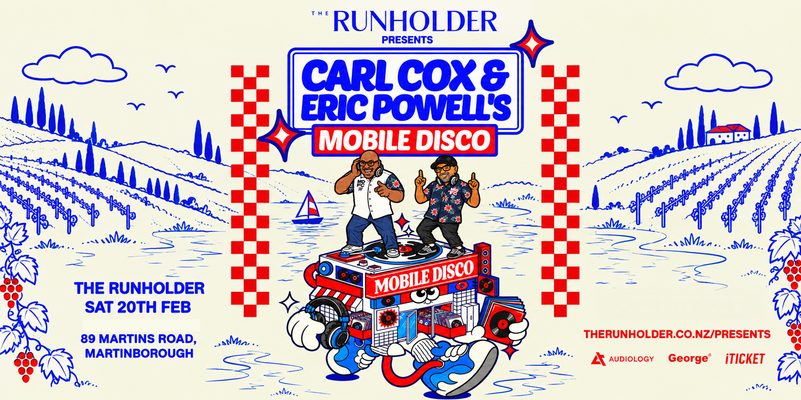 The Runholder Presents Carl Cox & Eric Powell's Mobile Disco