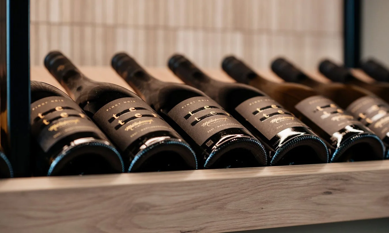 Martinborough Vineyard Te Tera Pinot Noir Shelf Cellar Door The Runholder