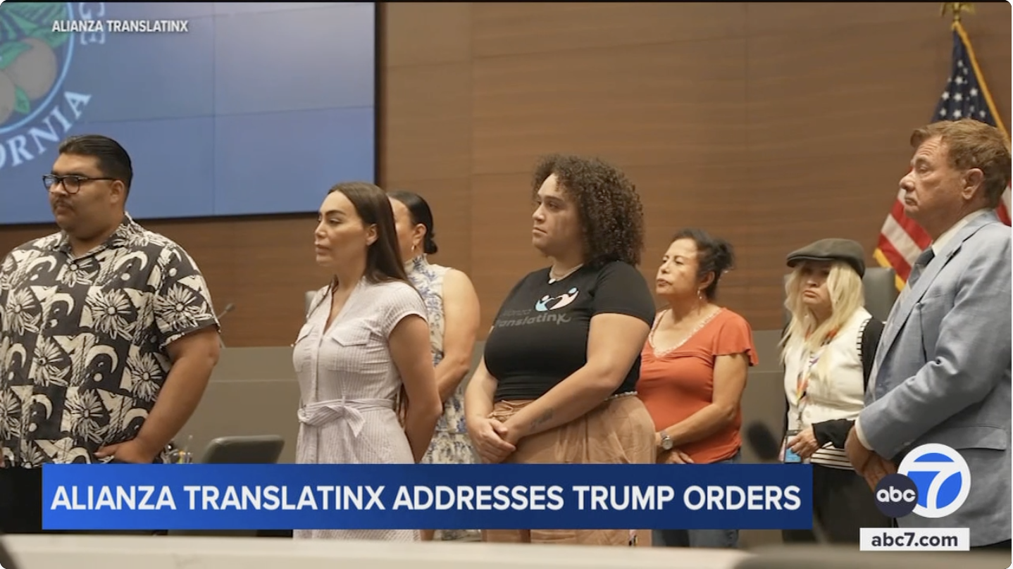 Alianza Translatinx on KABC-TV