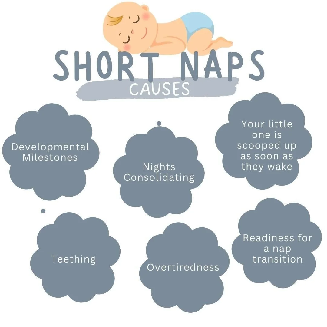 Is your child 4 months plus? Are you constantly staring at the monitor because you have a cat napper? There are bunch of reasons why short naps happen. 

In addition to the ones above, a lot of babies and toddlers are reliant on a sleep crutch at the