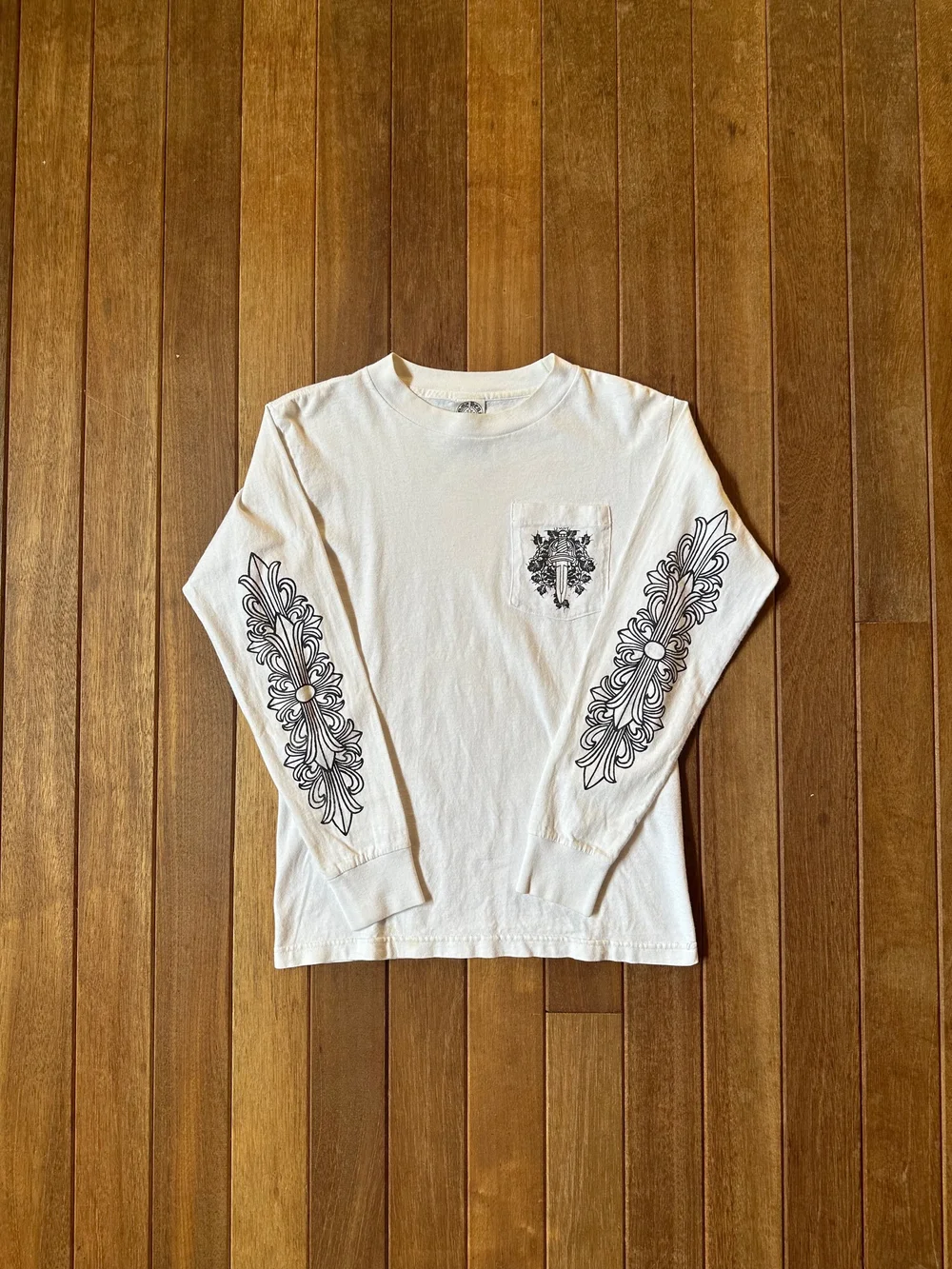 Chrome Hearts Floral Dagger Longsleeve