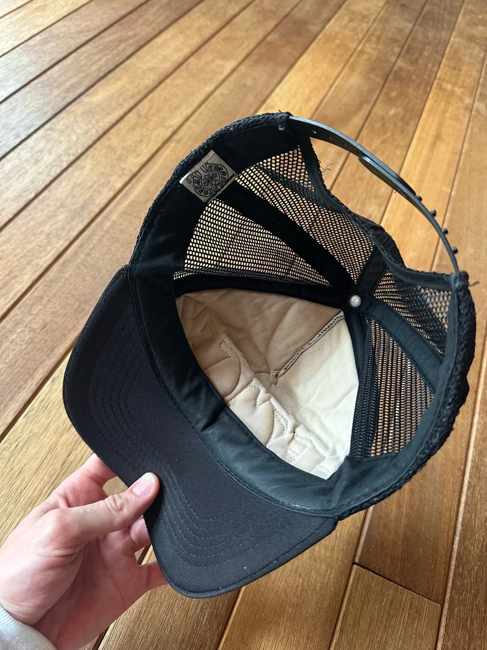 Chrome Hearts Vintage FUCK Leather Patch Cap — MichaelSuns
