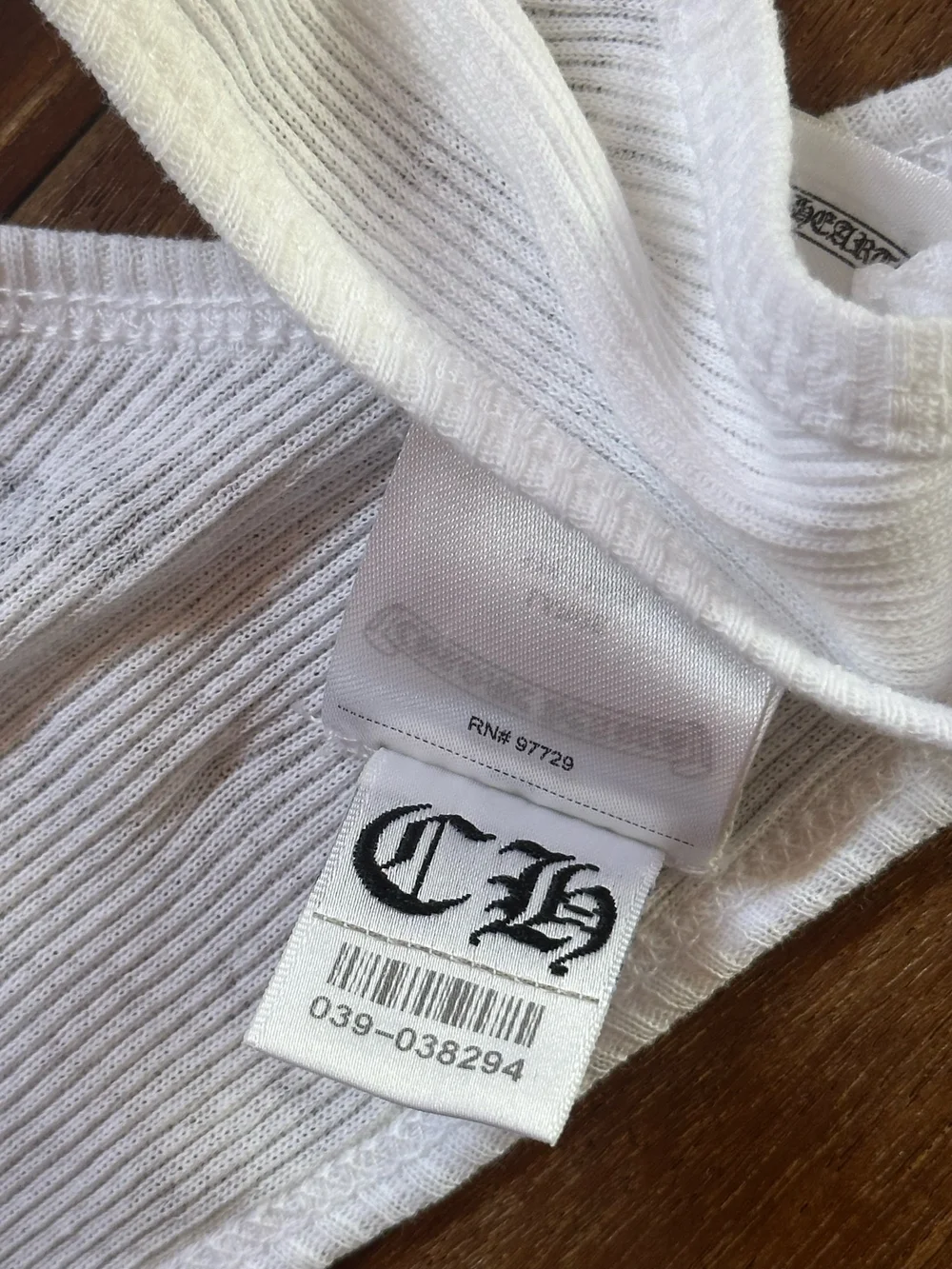 Sweatshirt Chrome Hearts - Motif Floral Et Cœur Love You - Taille L Blanc - Neuf Avec étiquettes