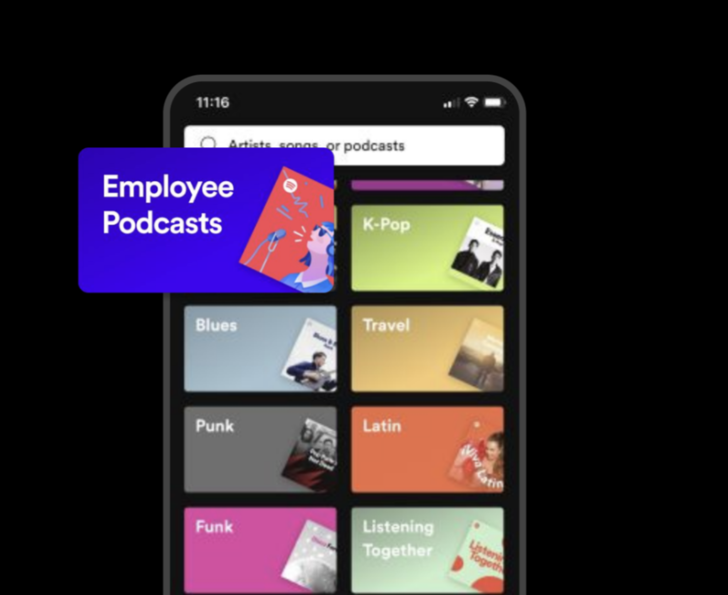 Spotify Enterprise Podcasts