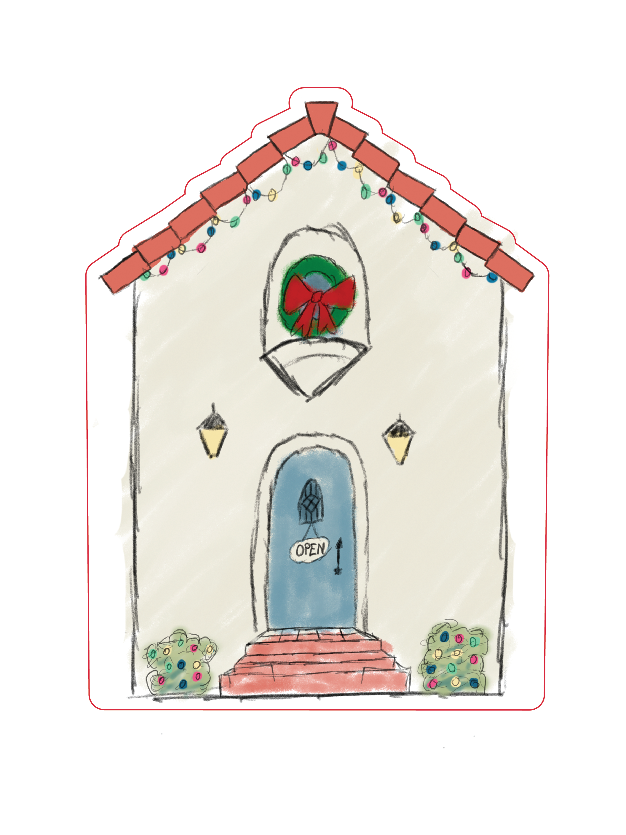 Holiday Card Sent to GSD&M Clients